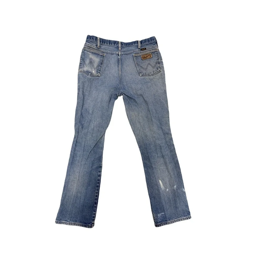Vintage Wrangler Blue Jeans 38x33